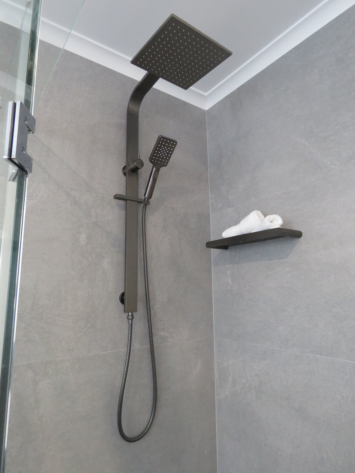 Rain Shower Set - Gunmetal
