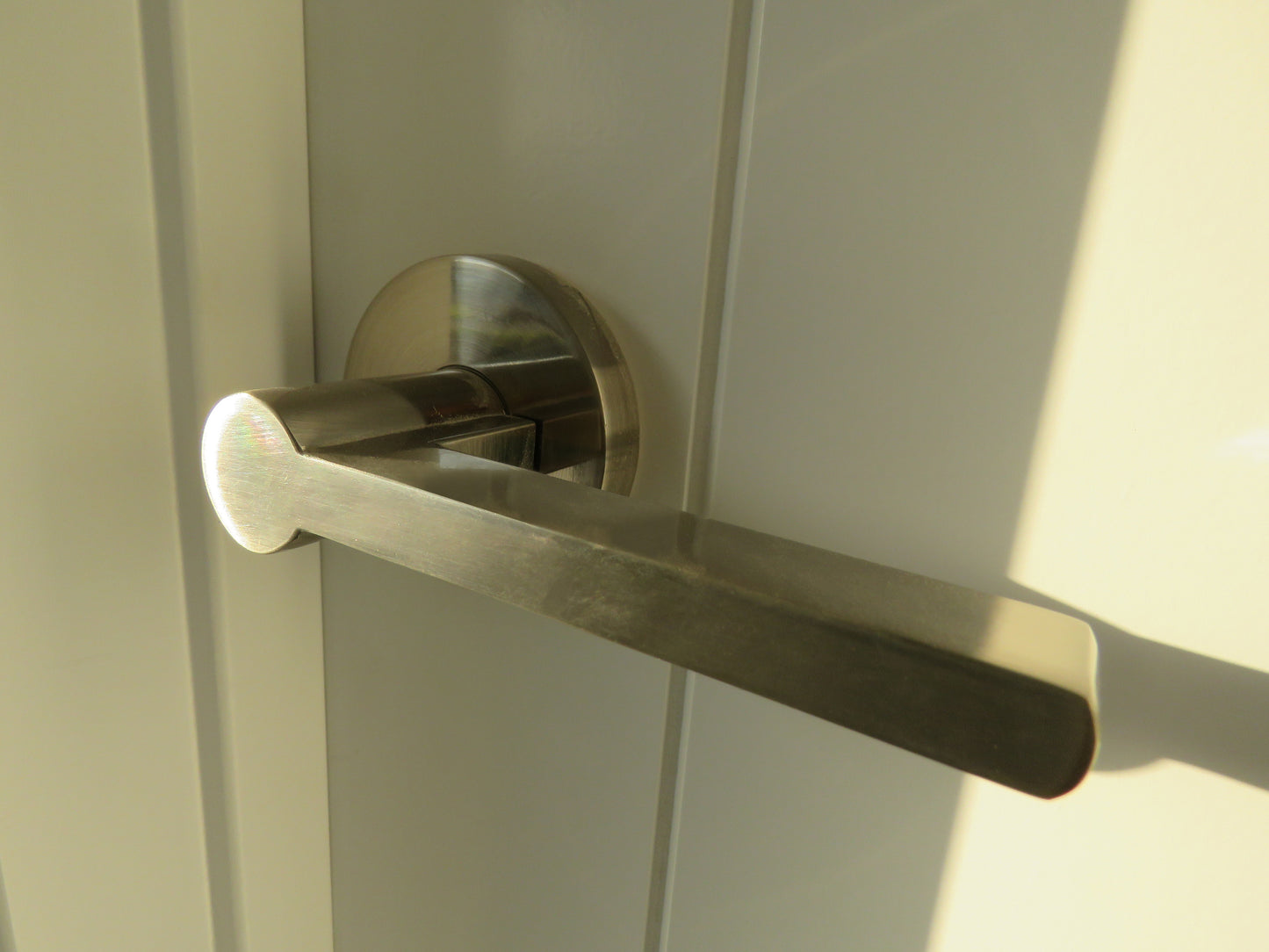 Door Handle Passage - Satin Nickel