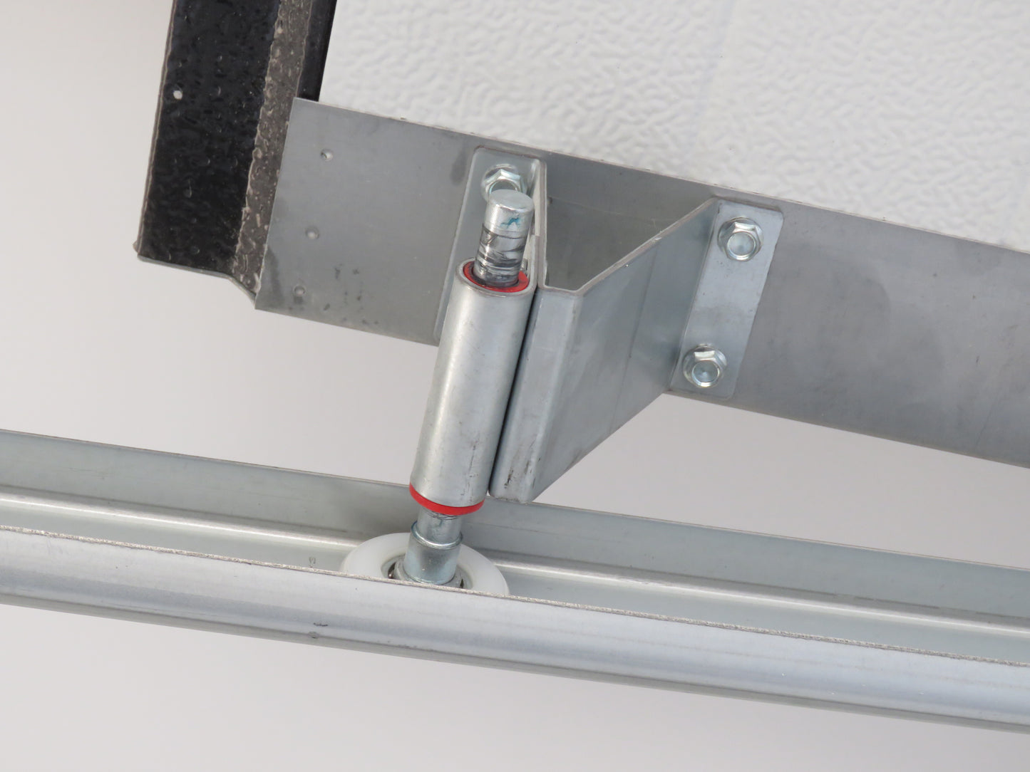 Garage Door Single High, Motor plus Remotes - Stucco - Ironsand H2400xW2950mm