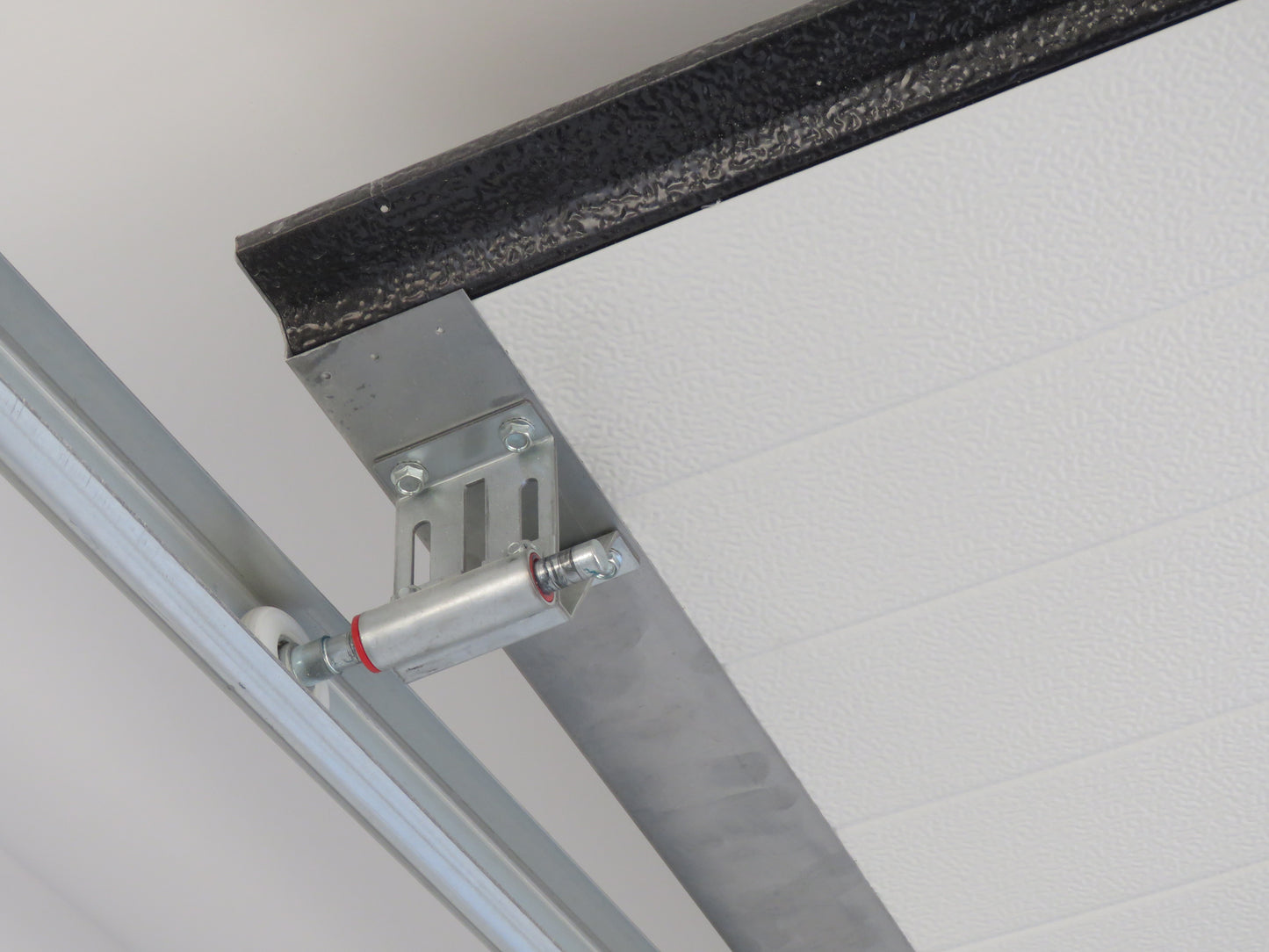Garage Door Single High, Motor plus Remotes - Stucco - Ironsand H2400xW2950mm