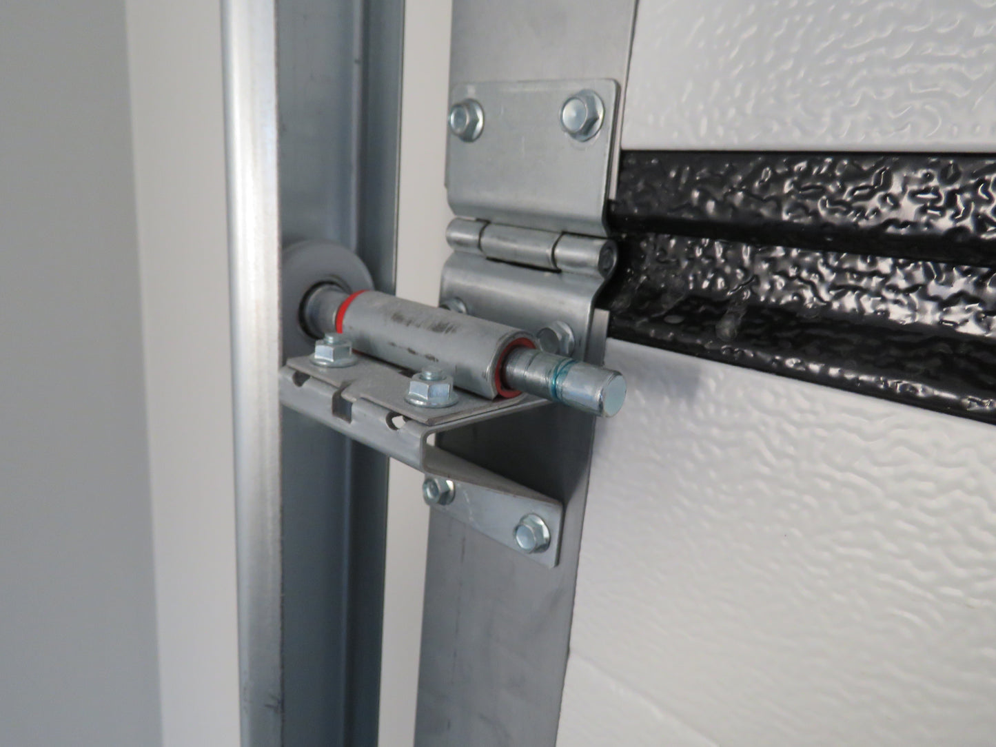 Garage Door Single High, Motor plus Remotes - Stucco - Ironsand H2400xW2950mm