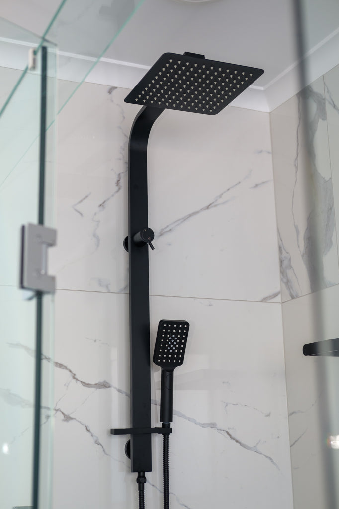 Rain Shower Set - Black