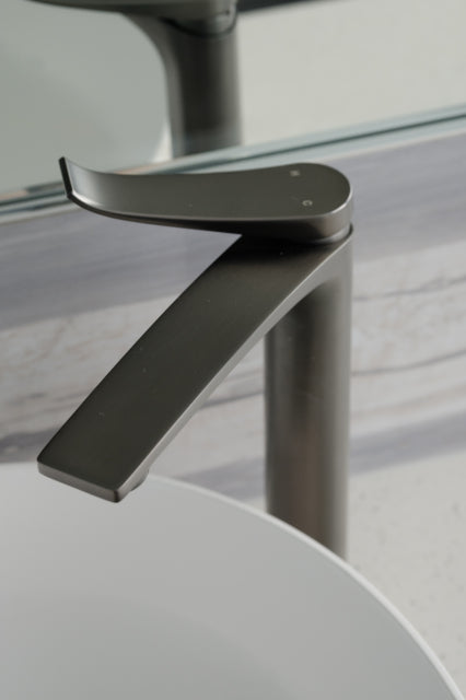 Low Basin Mixer - Gunmetal