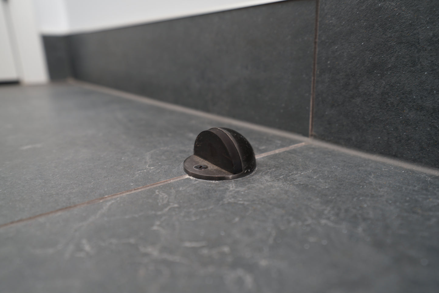 Tile Door Stopper - Black