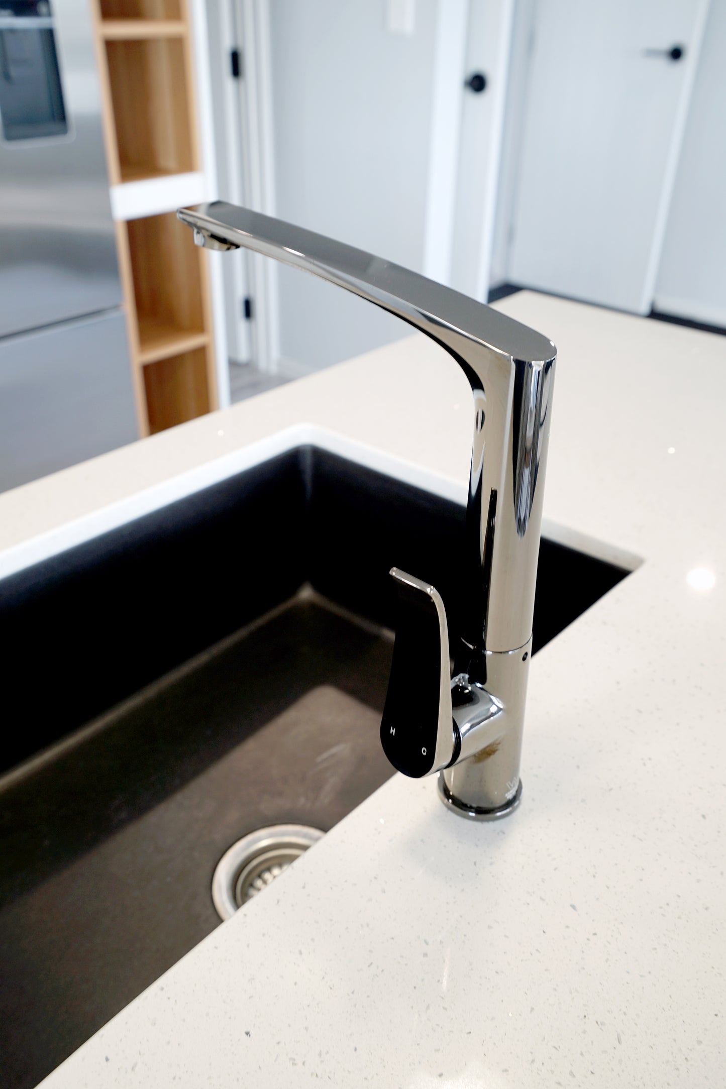 Kitchen Sink Mixer - Dark Metal