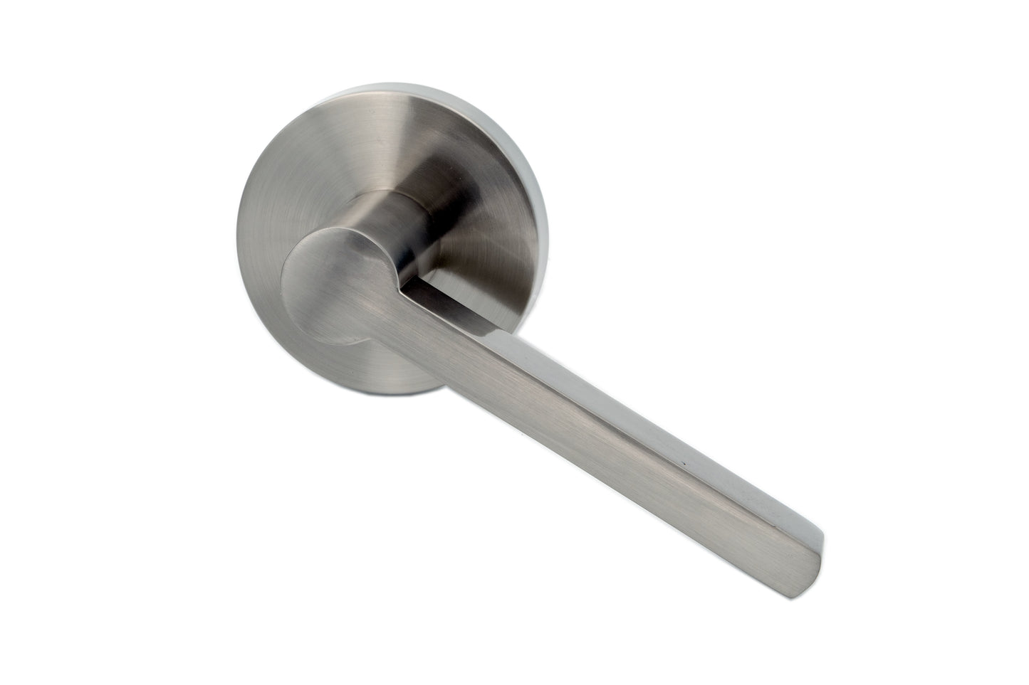 Door Handle Dummy - Satin Nickel