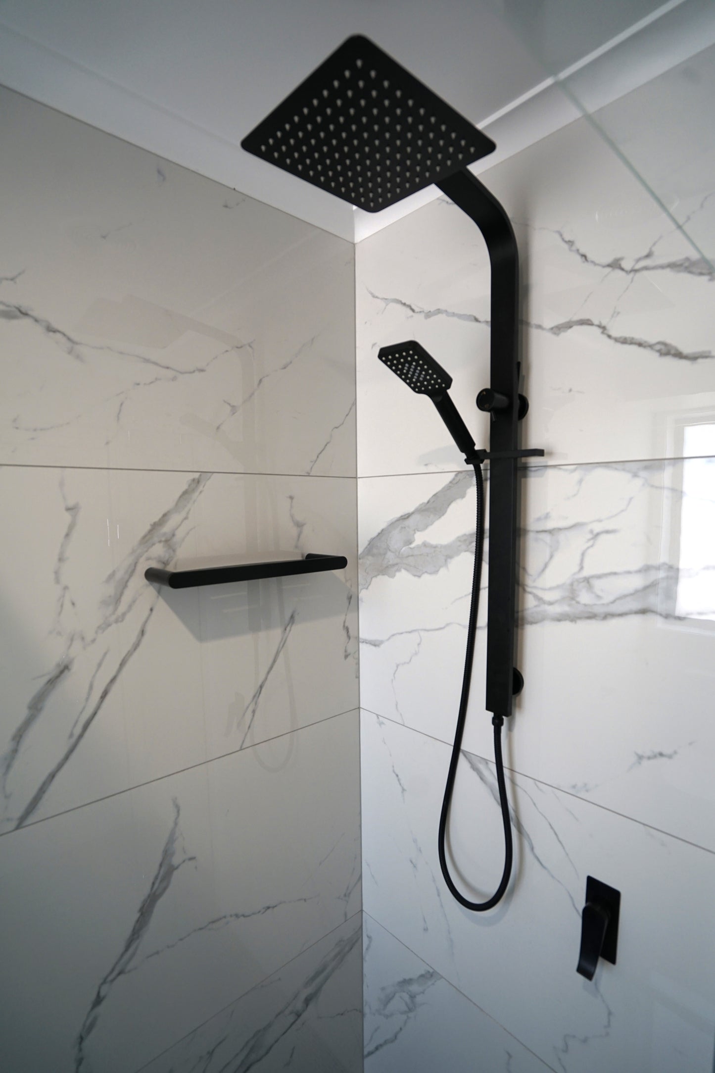 Rain Shower Set - Black