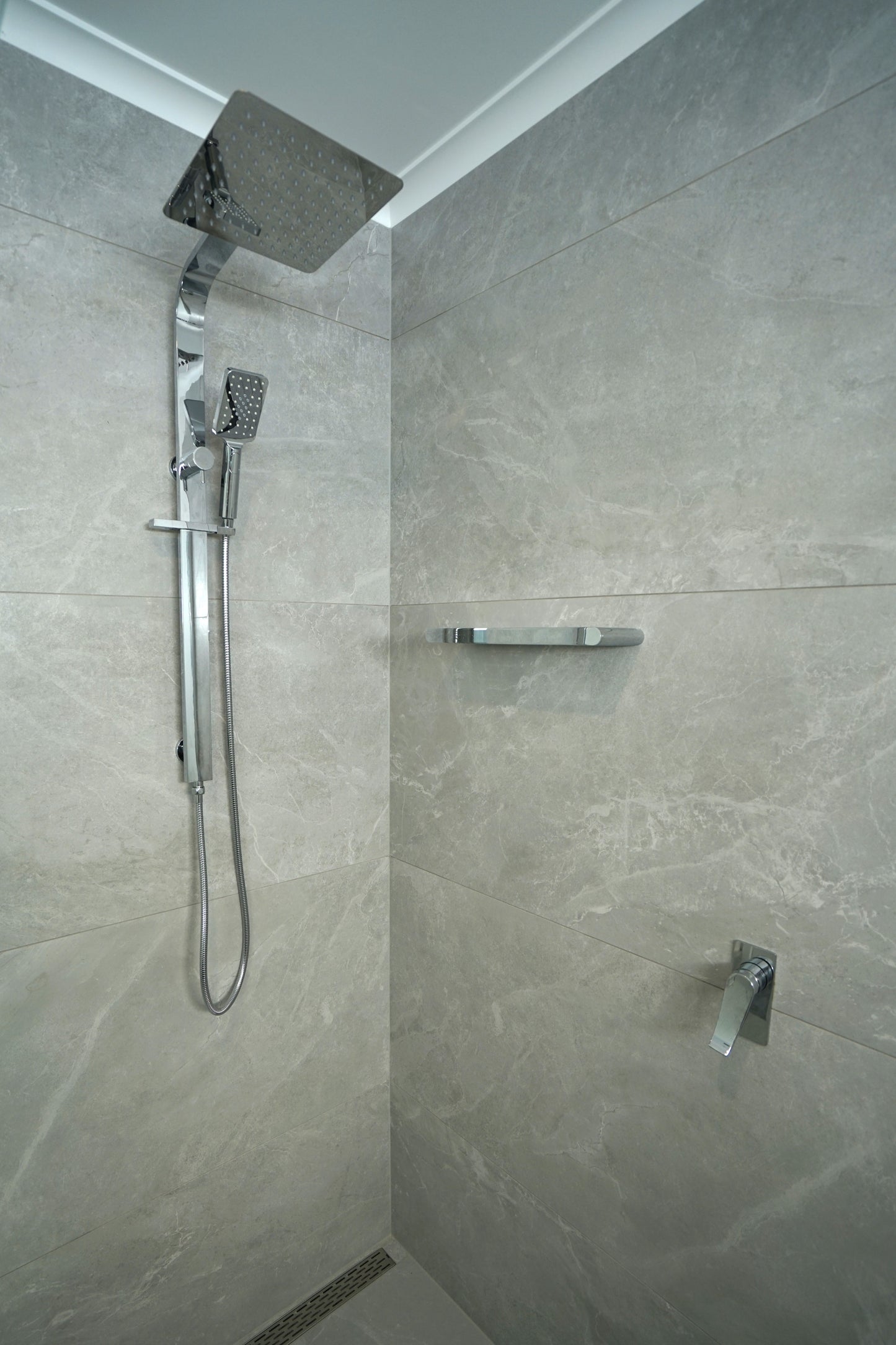 Rain Shower Set - Chrome