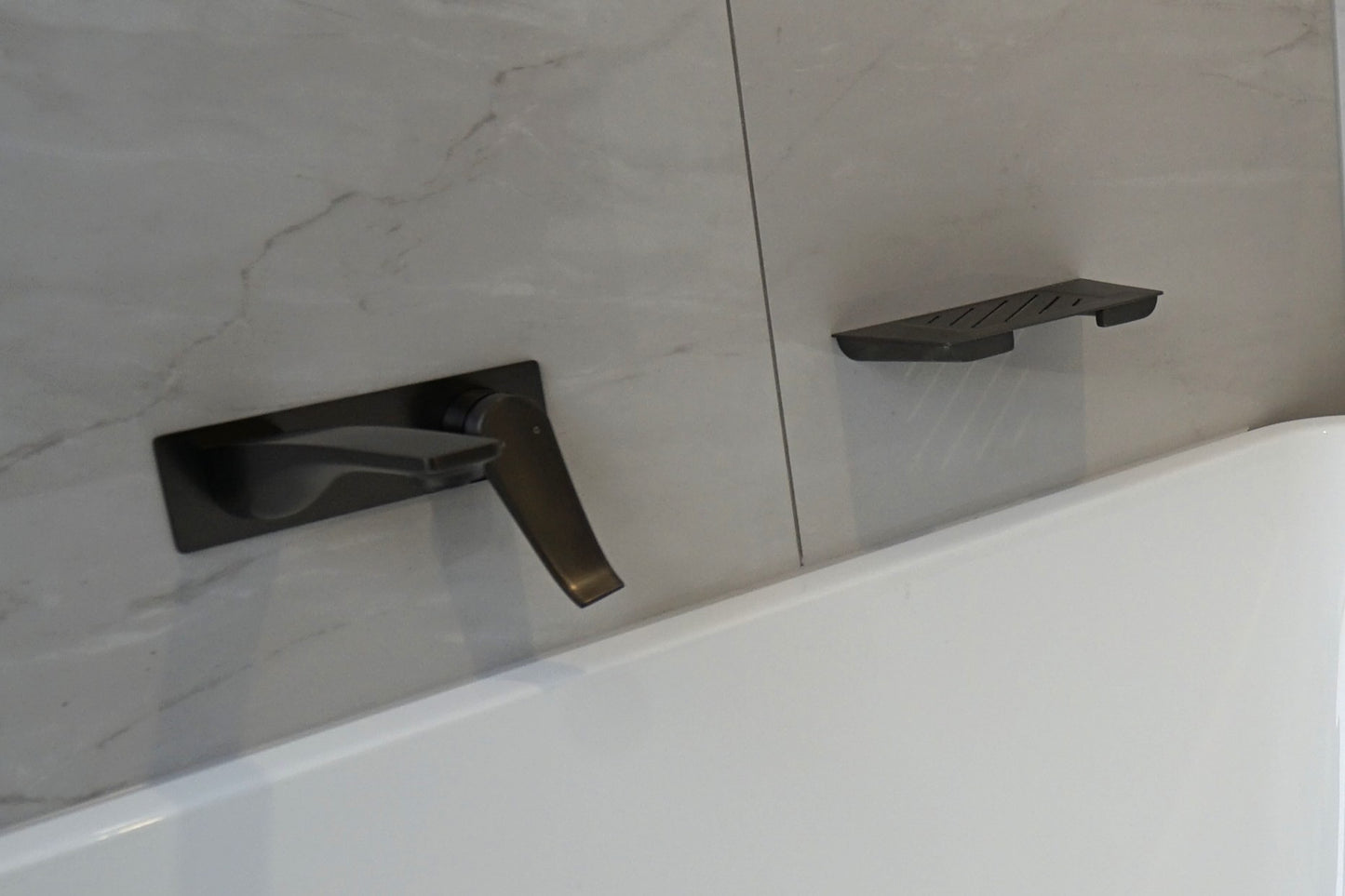 Short Soap Dish - Gunmetal