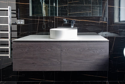 Vanity W1200mm with Porcelain Slab and Bowl