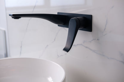 Wall Basin Mixer - Black