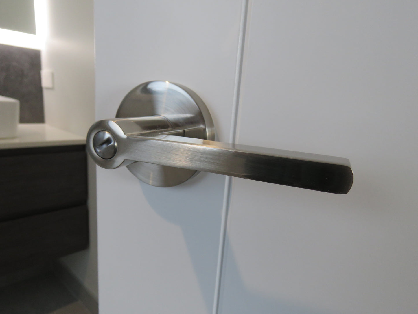 Door Lock Privacy - Satin Nickel