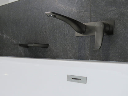 Wall Basin Mixer Gunmetal