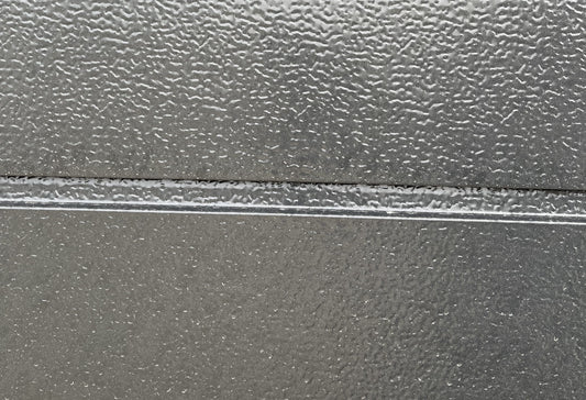Garage Door Single Stucco Ironsand 2950x2130