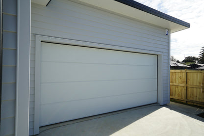 Garage Door Double, Motor plus Remotes - Stucco - Titania H2130xW4860mm